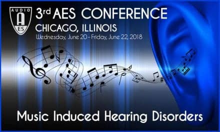 Registration Open for 2018 AES Conference on Music-Induced Hearing Disorders in Chicago