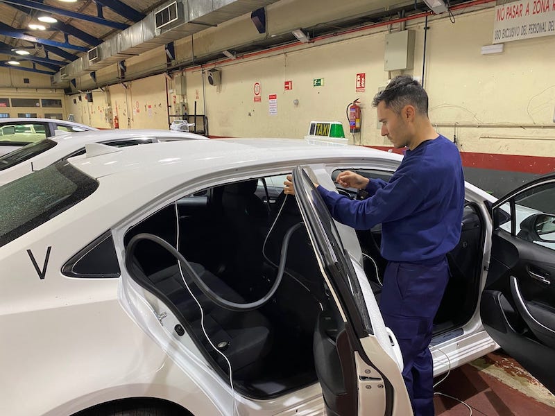 Thousands of Taxis in Madrid are Fitted with Hearing Loops