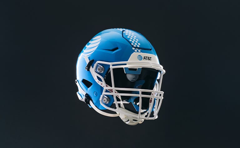 NCAA Approves Use of AT&T 5G Football Helmet for Deaf Athletes