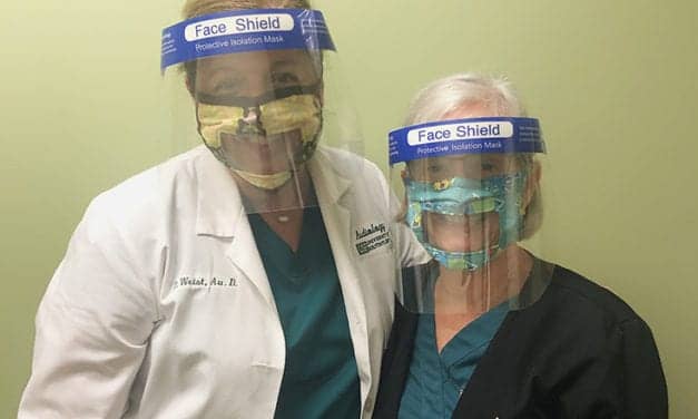 USF Audiologists Use Face View Mask to Better Communicate with Patients