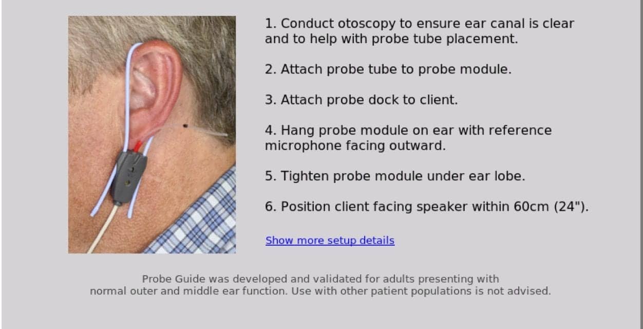 Evaluation Of Probe Guide: Software-assisted Probe Tube Placement In Hearing Aid Fittings