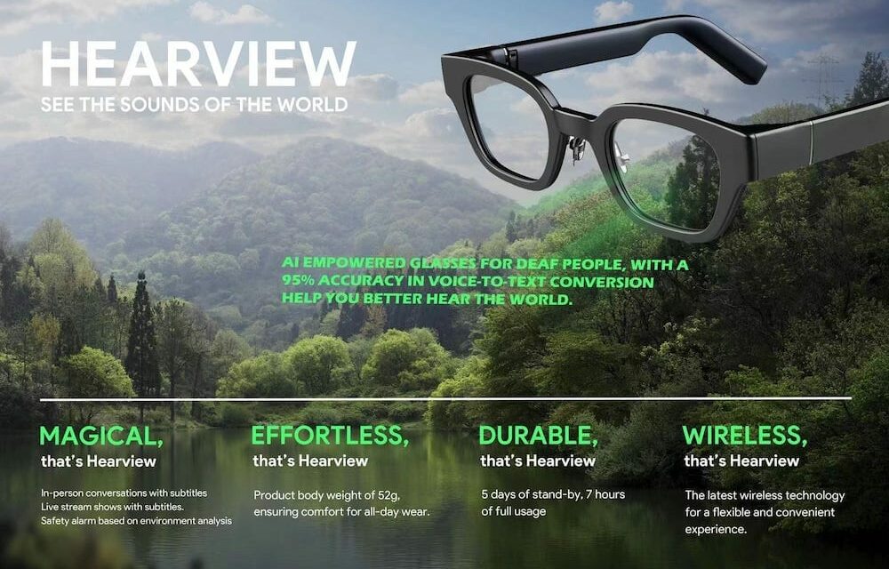 Xiao-I Showcases Hearview Smart Glasses at Launch Event