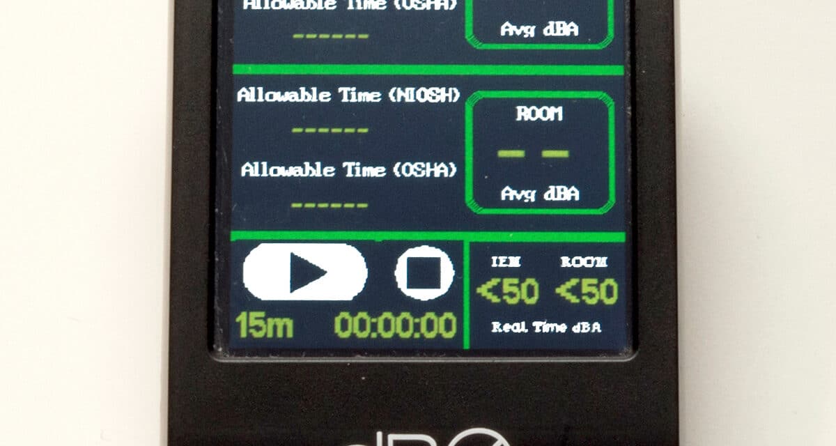 Sensaphonics dB Check Pro Now Available for Music Professionals
