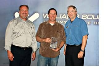 Williams Sound Honors Its Top Sales Representative for 2012