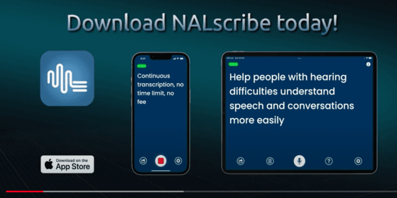 NALscribe App: Real-time Text to Help Overcome Mask and Hearing-Related Challenges