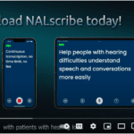 NALscribe App: Real-time Text to Help Overcome Mask and Hearing-Related Challenges