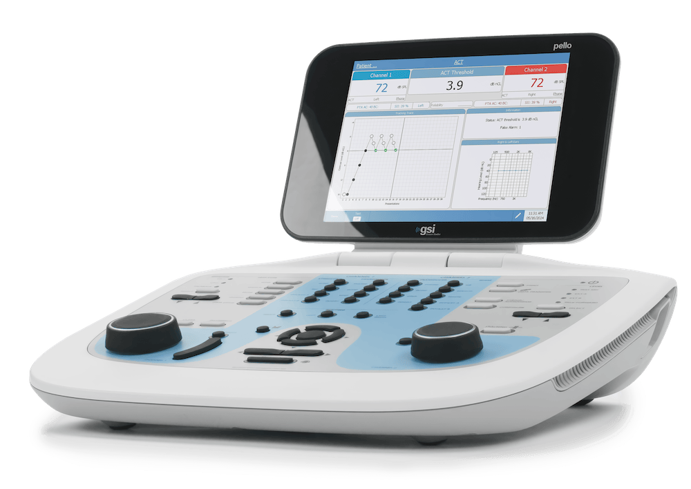 Grason-Stadler Adds ACT Test to Pello Audiometer