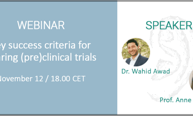 CILcare and ENT Clinical to Present ‘Key Success Criteria for Hearing (Pre)Clinical Trials’ Webinar on November 12