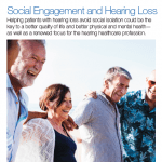 SPECIAL REPORT: Social Engagement and Hearing Loss